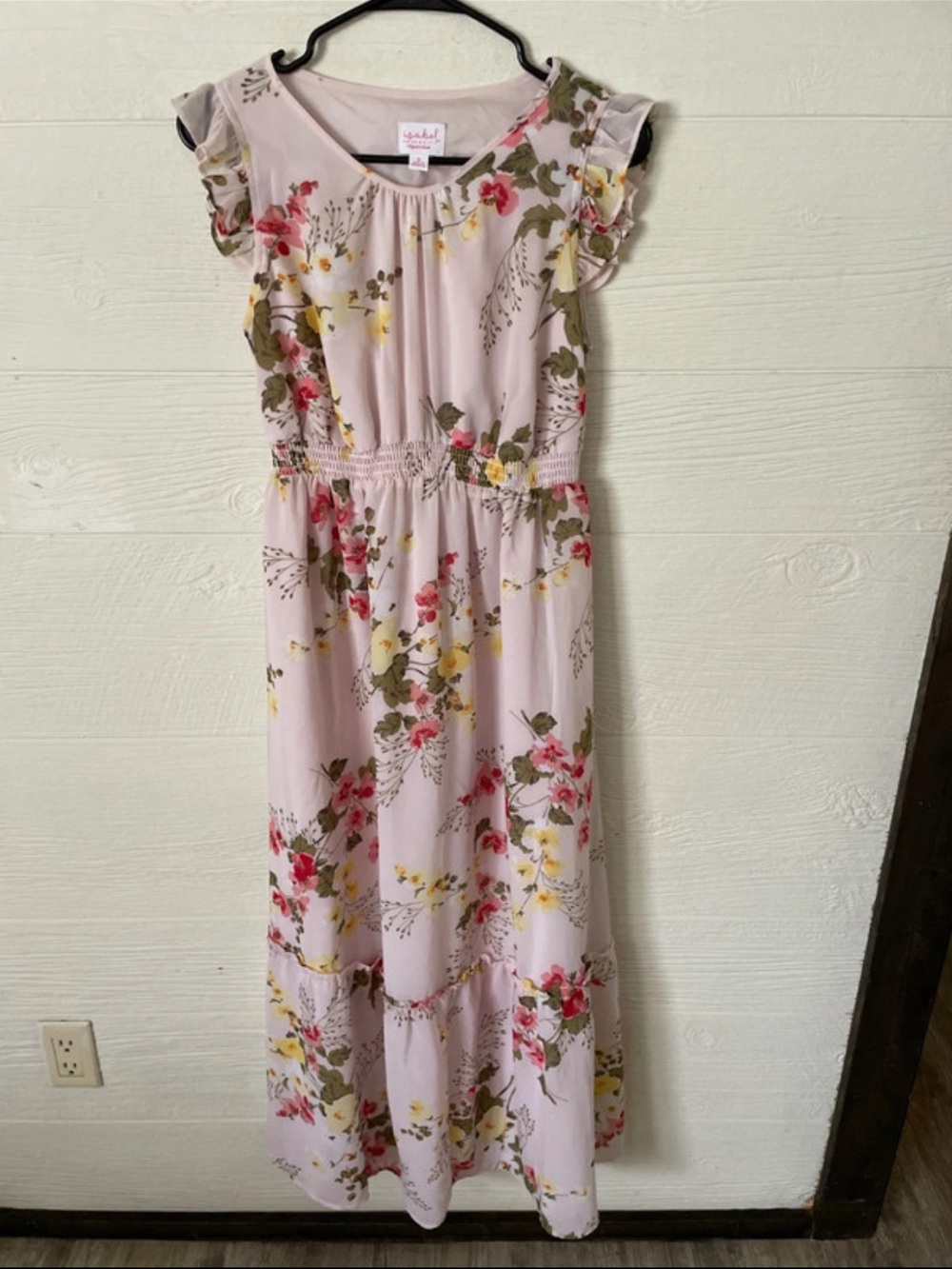 Isabel Maternity by Ingrid & Isabel Pink Floral Maxi Dress